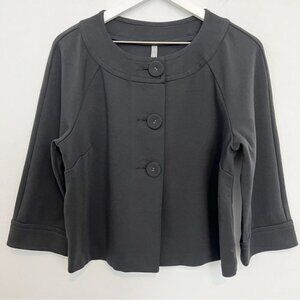 NWT‎ Hanna Andersson Women's Black Cardigan Swing Jacket Size Medium